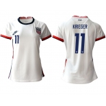 Women 2020-2021 Season National Team America home aaa 11 white Soccer Jerseys
