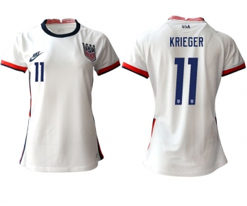 Women 2020-2021 Season National Team America home aaa 11 white Soccer Jerseys