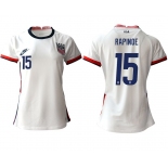 Women 2020-2021 Season National Team America home aaa 15 white Soccer Jerseys