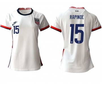Women 2020-2021 Season National Team America home aaa 15 white Soccer Jerseys