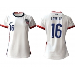 Women 2020-2021 Season National Team America home aaa 16 white Soccer Jerseys
