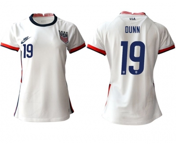 Women 2020-2021 Season National Team America home aaa 19 white Soccer Jerseys