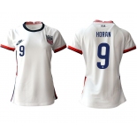 Women 2020-2021 Season National Team America home aaa 9 white Soccer Jerseys1