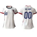 Women 2020-2021 Season National Team America home aaa customized white Soccer Jerseys