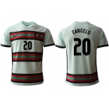 Men 2021 Europe Portugal away AAA version 20 soccer jerseys