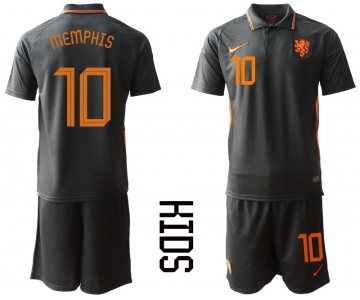 2021 European Cup Netherlands away Youth 10 soccer jerseys