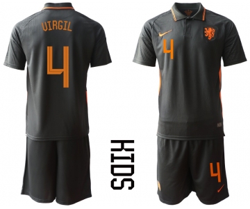 2021 European Cup Netherlands away Youth 4 soccer jerseys