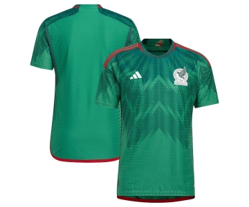 Men's Mexico Blank Green Home Soccer Jersey