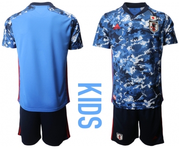 Youth 2020-2021 Season National team Japan home blue Soccer Jersey