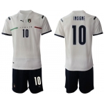 Men 2020-2021 European Cup Italy away white 10 Soccer Jersey