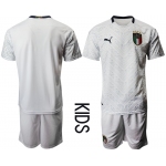 Youth 2021 European Cup Italy away white Soccer Jersey