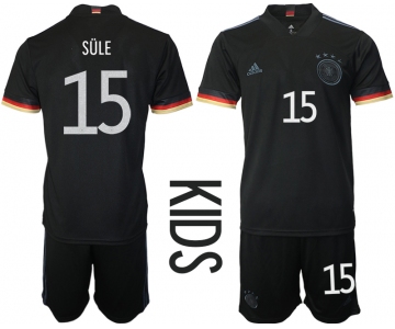 2021 European Cup Germany away Youth 15 soccer jerseys