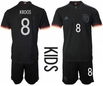 2021 European Cup Germany away Youth 8 soccer jerseys