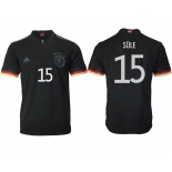 Men 2021 Europe Germany away AAA version 15 soccer jerseys