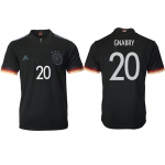 Men 2021 Europe Germany away AAA version 20 soccer jerseys