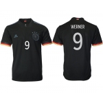 Men 2021 Europe Germany away AAA version 9 soccer jerseys