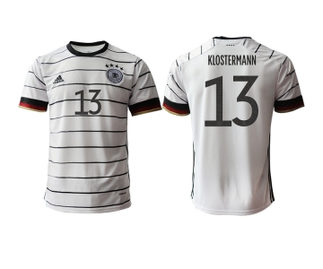 Men 2021 Europe Germany home AAA version 13 white soccer jerseys