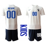 2021 France away Youth custom soccer jerseys
