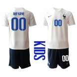 2021 France away Youth custom soccer jerseys