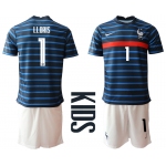2021 France home Youth 1 soccer jerseys