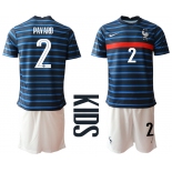 2021 France home Youth 2 soccer jerseys