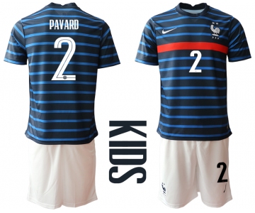 2021 France home Youth 2 soccer jerseys