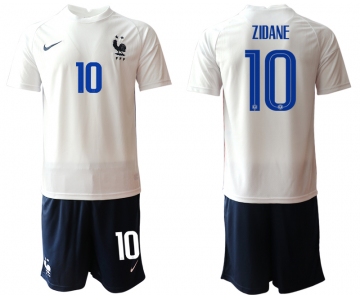 Men 2021 France away 10 soccer jerseys