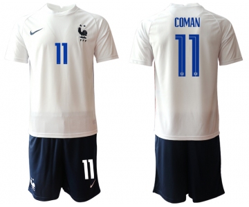 Men 2021 France away 11. soccer jerseys