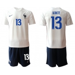 Men 2021 France away 13 soccer jerseys