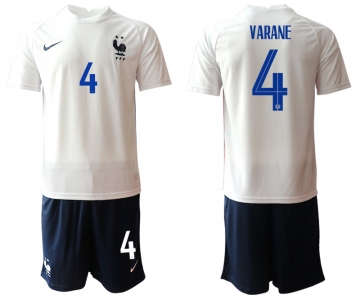 Men 2021 France away 4 soccer jerseys
