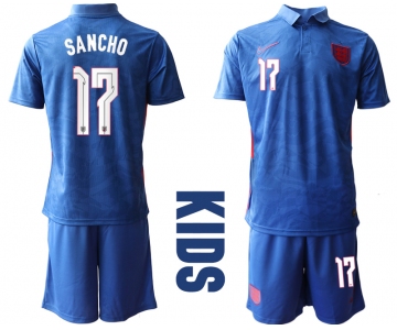 2021 European Cup England away Youth 17 soccer jerseys