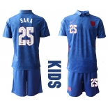 2021 European Cup England away Youth 25 soccer jerseys