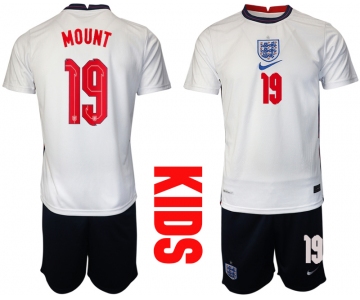 2021 European Cup England home Youth 19 soccer jerseys