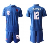 Men 2020-2021 European Cup England away blue 12 Nike Soccer Jersey