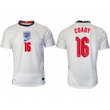 Men 2021 Europe England home AAA version 16 soccer jerseys