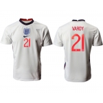 Men 2021 Europe England home AAA version 21 white soccer jerseys