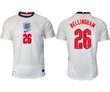 Men 2021 Europe England home AAA version 26 soccer jerseys