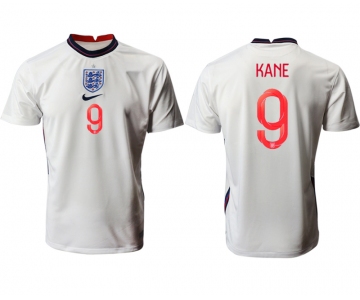 Men 2021 Europe England home AAA version 9 white soccer jerseys