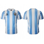 Men 2020-2021 Season National team Argentina home aaa version white Soccer Jersey