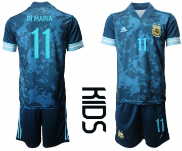 Youth 2020-2021 Season National team Argentina awya blue 11 Soccer Jersey