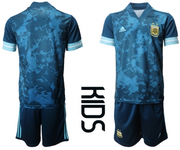 Youth 2020-2021 Season National team Argentina awya blue Soccer Jersey