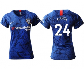 Women 2019-2020 club Chelsea home aaa version 24 blue Soccer Jerseys