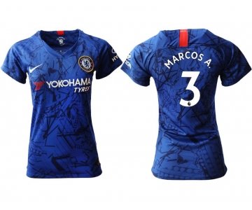 Women 2019-2020 club Chelsea home aaa version 3 blue Soccer Jerseys