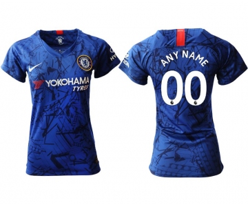 Women 2019-2020 club Chelsea home aaa version customized blue Soccer Jerseys