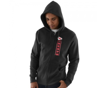 Kansas City Chiefs Hook and Ladder Full-Zip Hoodie - Black