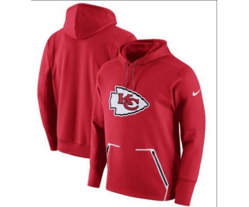 Men's Kansas City Chiefs Nike Red Champ Drive Vapor Speed Pullover Hoodie
