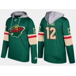 Adidas Minnesota Wild 12 Eric Staal Name And Number Green Hoodie