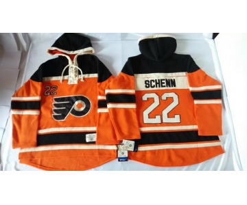 Old Time Hockey Philadelphia Flyers #22 Luke Schenn 2012 Winter Classic Orange Hoodie
