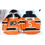 Old Time Hockey Philadelphia Flyers #5 Braydon Coburn 2012 Winter Classic Orange Hoodie