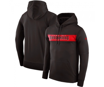 Men's Tampa Bay Buccaneers Nike Pewter Sideline Team Performance Pullover Hoodie